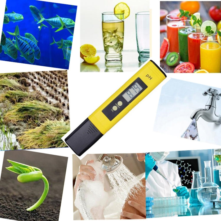 Bút thử PH di động chính xác cao, máy đo độ axit PH, thiết bị phát hiện chất lượng nước PH