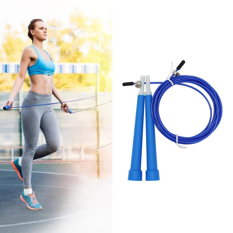 Dây nhảy thể dục điều chỉnh bằng dây thép, chiều dài: 3m, dây nhảy dây thép (màu hồng đậm), dây nhảy dây thép (màu đen), dây nhảy dây thép (màu xanh dương), dây nhảy dây thép (màu xám), dây nhảy dây thép (màu xanh lá), dây nhảy dây thép (màu cam)