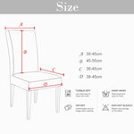 Áo ghế màu trơn hiện đại co giãn Spandex bọc ghế cưới tiệc cưới bọc ghế ăn phong cách đồng quê khách sạn, kích thước phổ thông