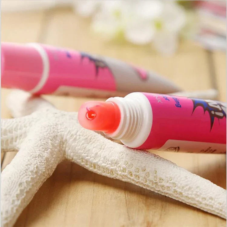 2 Cái Son Bóng Dễ Tẩy Trang Lâu Trôi Chống Nước Matte Son Môi Nữ Mỹ Phẩm, đỏ dưa hấu, Đào dễ thương, Đỏ quyến rũ, Hồng hoa hồng, Đỏ cherry, Cam ngọt