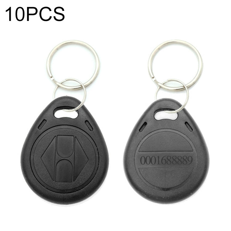 10 cái Chip thẻ ID TK/EM4100 125KHz, móc khóa vòng chìa khóa