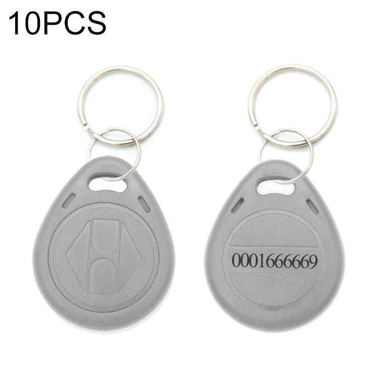 10 cái Chip thẻ ID TK/EM4100 125KHz, móc khóa vòng chìa khóa