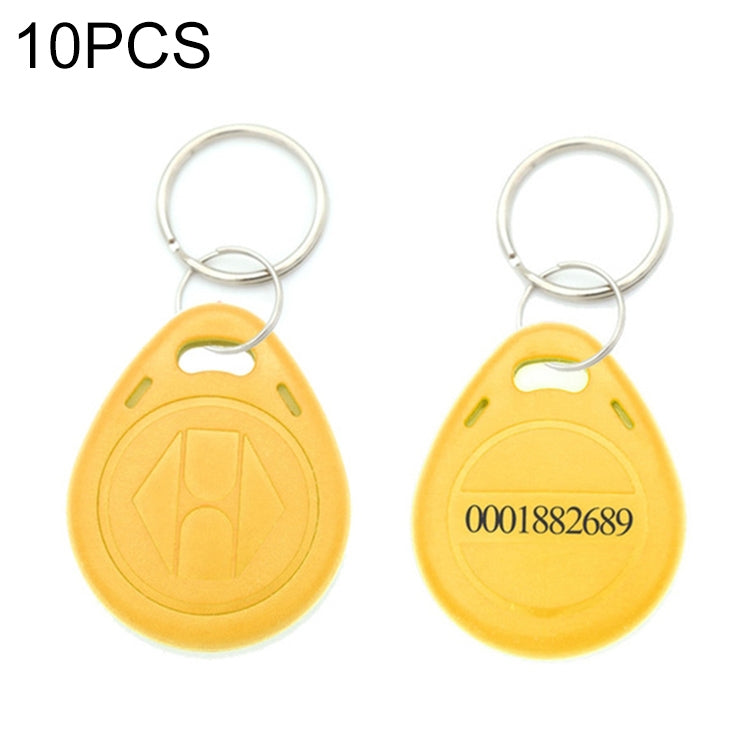 10 cái Chip thẻ ID TK/EM4100 125KHz, móc khóa vòng chìa khóa