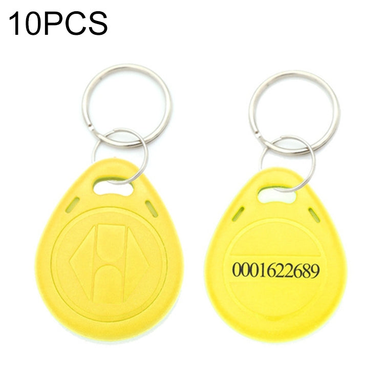 10 cái Chip thẻ ID TK/EM4100 125KHz, móc khóa vòng chìa khóa
