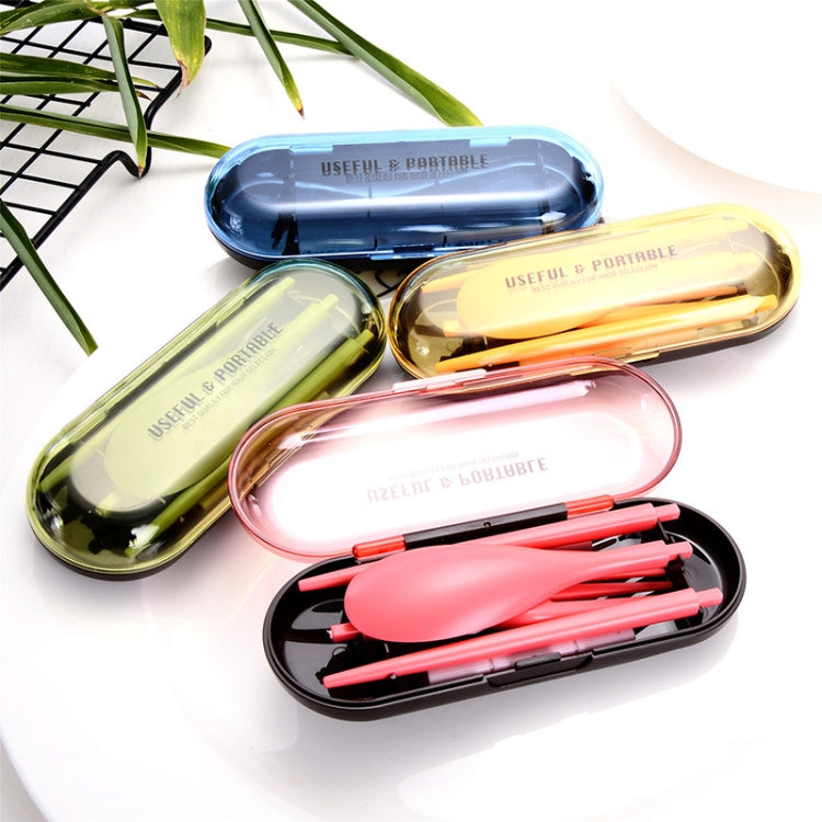 Bộ 3 món du lịch mini ngoài trời di động, bộ đồ ăn gấp màu kẹo, dụng cụ nhà bếp cho học sinh và trẻ em