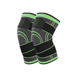Băng bảo vệ đầu gối thể thao đàn hồi bằng nylon hỗ trợ chạy bộ đạp xe, L, M, XL, XXL, S