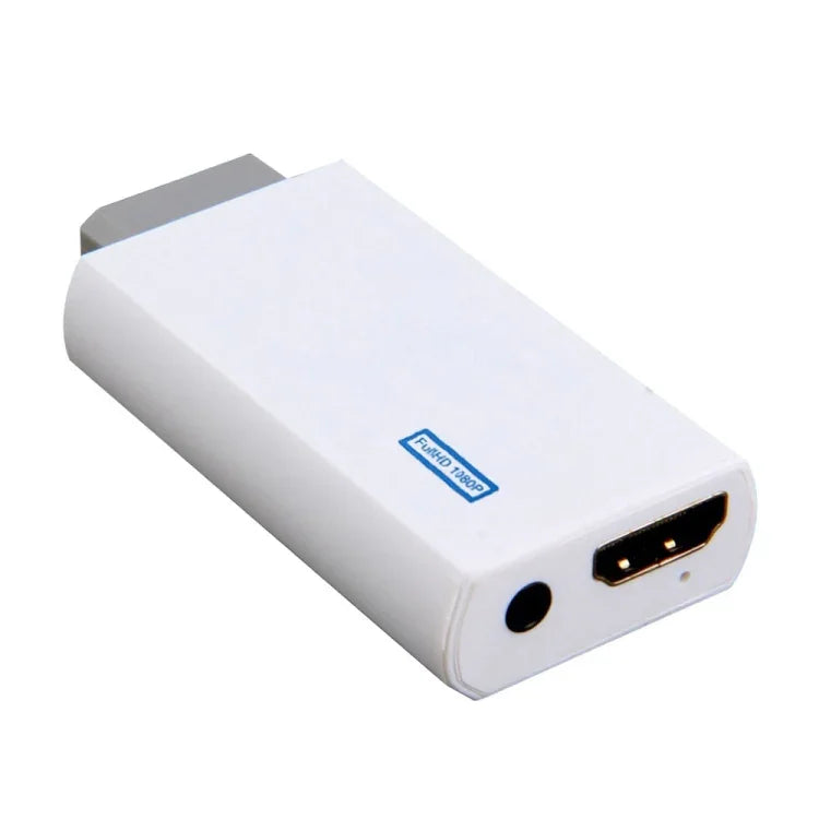 Bộ chuyển đổi Wii sang HDMI 1080p không rắc rối cho Nintendo Wii, bộ chuyển đổi Wii2hdmi 3.5mm Audio Box Wii-link, Bộ chuyển đổi sang HDMI 1080p
