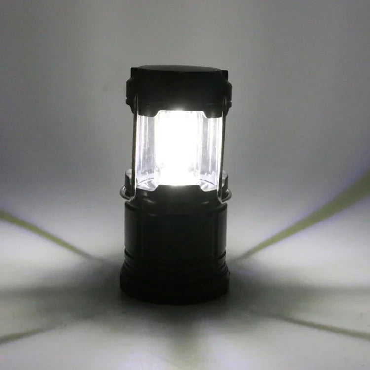 Đèn lồng LED COB 3W di động, đèn lều gấp gọn, đèn cắm trại ngoài trời chống nước, 3W