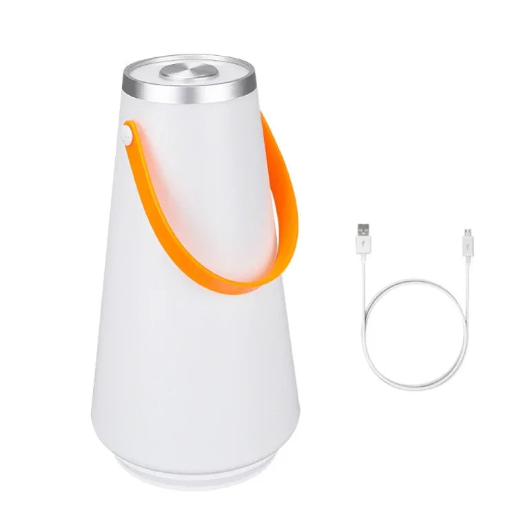 Đèn bàn LED sạc lại có công tắc cảm ứng di động, đèn ngủ khẩn cấp ngoài trời cắm trại có tay cầm