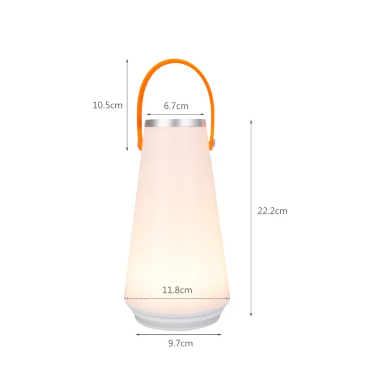 Đèn bàn LED sạc lại có công tắc cảm ứng di động, đèn ngủ khẩn cấp ngoài trời cắm trại có tay cầm