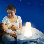 Đèn bàn LED sạc lại có công tắc cảm ứng di động, đèn ngủ khẩn cấp ngoài trời cắm trại có tay cầm
