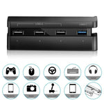 2 Cái Bộ mở rộng USB cho PS4 Slim Phụ kiện cho máy chơi game Play Station 4 Slim USB HUB 3.0 Tốc độ cao, cho PS4 Slim