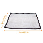 Hàng rào chó di động gấp gọn, cửa an toàn bảo vệ cho chó mèo, cổng ma thuật, 180cm x72cm, 110cm x72cm