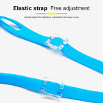 Bộ đồ bơi 4 trong 1 cho trẻ em gồm kính bơi silicon chống nước và chống mờ hình cua hoạt hình + mũ bơi in họa tiết + kẹp mũi, nút tai + túi đựng, Bộ bơi 4 trong 1 (Cua xanh), Bộ bơi 4 trong 1 (Cua hồng)