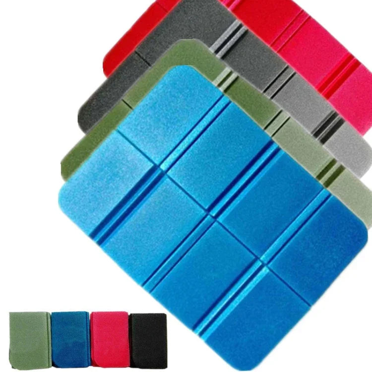 Thảm cắm trại gấp XPE, đệm nhỏ di động, chống ẩm, chống thấm, chống bẩn, thảm dã ngoại, thảm bãi biển, 38.5x27.5cm xanh dương, 38.5x27.5cm xanh quả, 38.5x27.5cm cam