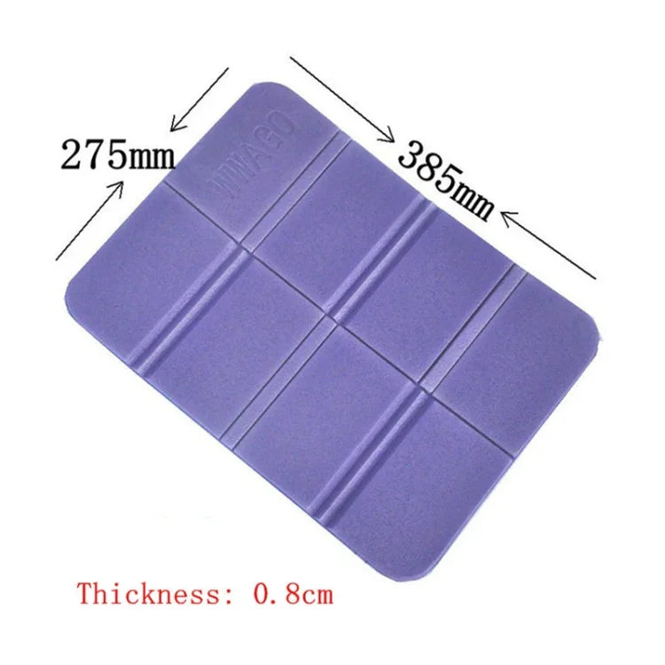 Thảm cắm trại gấp XPE, đệm nhỏ di động, chống ẩm, chống thấm, chống bẩn, thảm dã ngoại, thảm bãi biển, 38.5x27.5cm xanh dương, 38.5x27.5cm xanh quả, 38.5x27.5cm cam