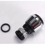 Đầu phun lọc nước xoay 360 độ, bộ chuyển đổi lọc nước, phụ kiện bếp gia đình tiết kiệm nước, bộ chuyển đổi lọc nước