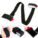 Dây cố định ván trượt tuyết nylon điều chỉnh di động, dài nhất: 1.2m, dây cố định