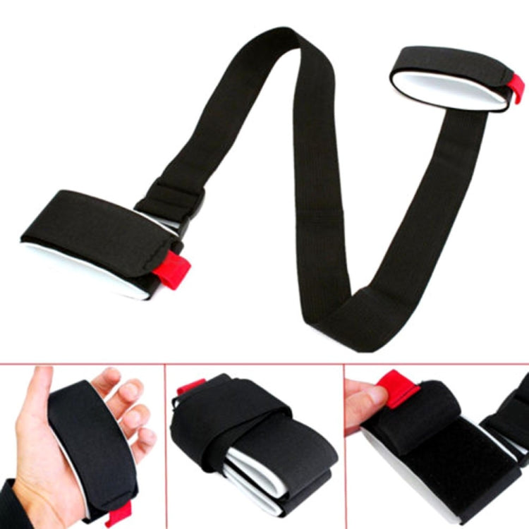 Dây cố định ván trượt tuyết nylon điều chỉnh di động, dài nhất: 1.2m, dây cố định