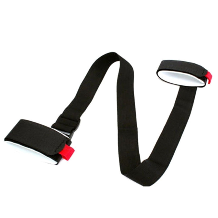 Dây cố định ván trượt tuyết nylon điều chỉnh di động, dài nhất: 1.2m, dây cố định