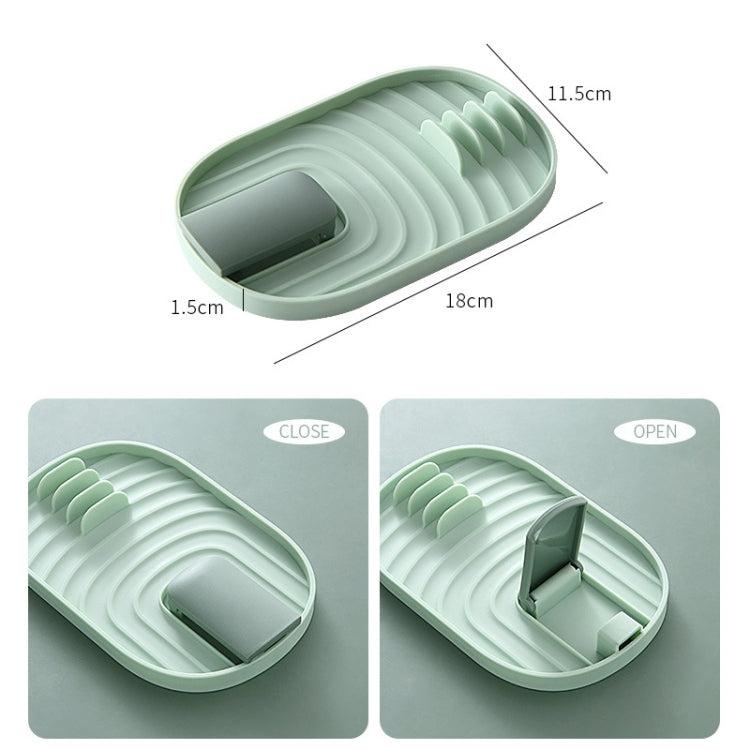Giá đựng thìa xẻng nắp nồi nhà bếp, giá nhựa đựng dụng cụ nhà bếp, giao màu ngẫu nhiên, bộ 5 cái giá đựng dụng cụ nhà bếp