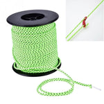 Dây phản quang đường kính 2.5mm, dây lều chống gió, dây cắm trại phản quang, dài 50m