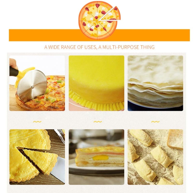 Dao cắt pizza và dao cắt bánh bằng thép không gỉ, bộ dao cắt pizza 2 cái