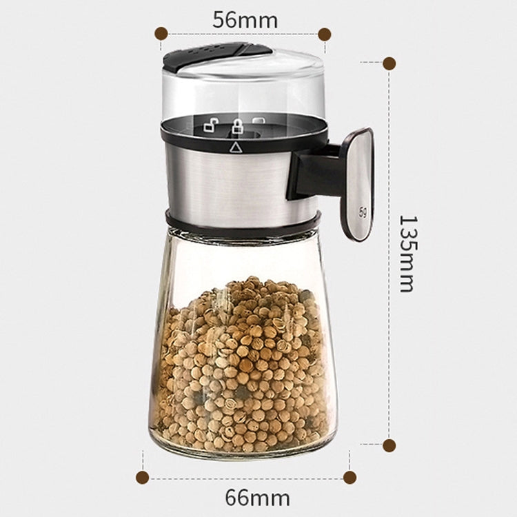 Bộ bình kiểm soát muối loại nhấn kín chống ẩm dùng trong bếp gia đình, bình kiểm soát muối loại nhấn