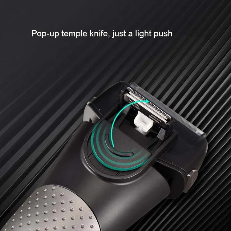 Máy cạo râu điện BG-7100, Máy cạo râu chuyển động tịnh tiến, Đèn LED, Máy cạo râu sạc điện