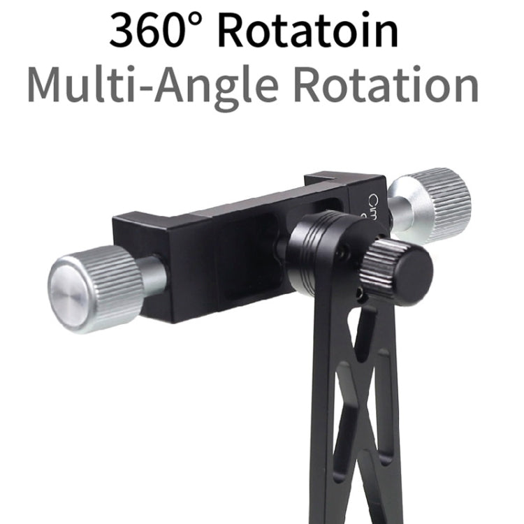 Kẹp cố định chân máy kim loại xoay CP-3 cho điện thoại livestream, phù hợp điện thoại 4.5-7.3 inch