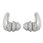 1 đôi nút tai chống rơi và giảm ồn Shark Fin Nnti, nút tai chống ồn cho ngủ, ký túc xá, giảm tiếng ồn và phòng chống ồn, màu xám (2 lớp), đen (2 lớp), xám (3 lớp), đen (3 lớp)