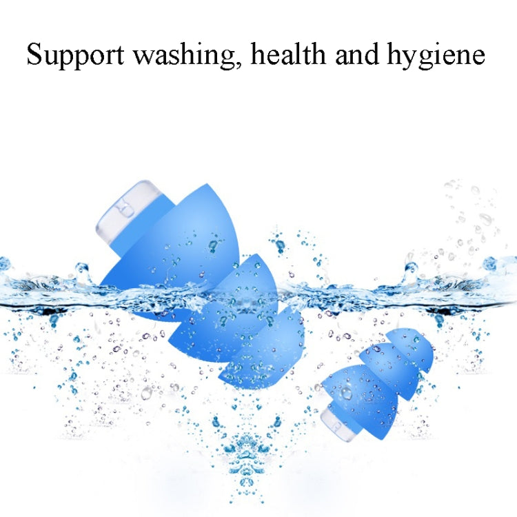 Nút tai ngủ chống ồn silicone, nút tai cách âm, giảm tiếng ồn công nghiệp, nút tai im lặng, màu cam, trắng, xanh, đen