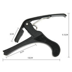 Capo Nhựa Cho Đàn Guitar 6 Dây Acoustic Cổ Điển Điện, Kẹp Lên Dây Đàn, Phụ Kiện Nhạc Cụ