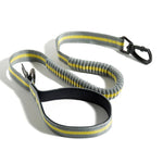 Dây kéo chó ngoài trời chống rối, Dây dắt chó bằng nylon phản quang co giãn đàn hồi, Màu vàng co giãn, Màu xanh co giãn