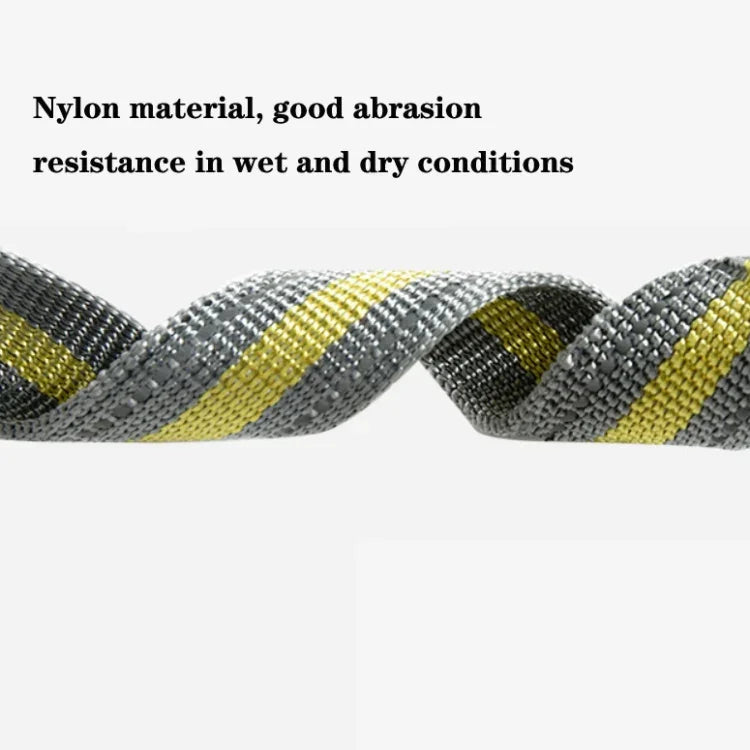 Dây kéo chó ngoài trời chống rối, Dây dắt chó bằng nylon phản quang co giãn đàn hồi, Màu vàng co giãn, Màu xanh co giãn