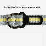 Dây kéo chó ngoài trời chống rối, Dây dắt chó bằng nylon phản quang co giãn đàn hồi, Màu vàng co giãn, Màu xanh co giãn