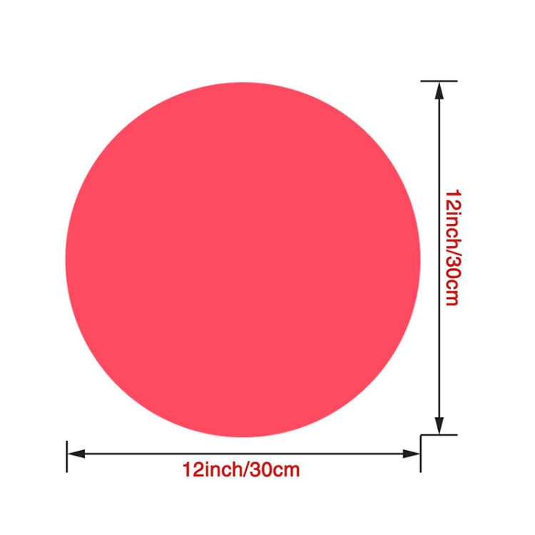 Thảm lò vi sóng silicone thực phẩm 12 inch, thảm lót silicone tròn chống trượt cách nhiệt, màu đen, đỏ, xanh dương, xanh lá, tím, xám