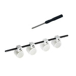 Bộ mở rộng ngón tay bốn ngón cho đàn Guitar Ukulele Piano, Phiên bản tiêu chuẩn, Phiên bản đậm tiêu chuẩn