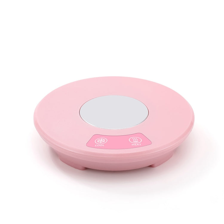 Miếng đệm sưởi làm mát nhanh USB mini di động dùng trong xe hơi và gia đình, màu hồng, màu xanh lá