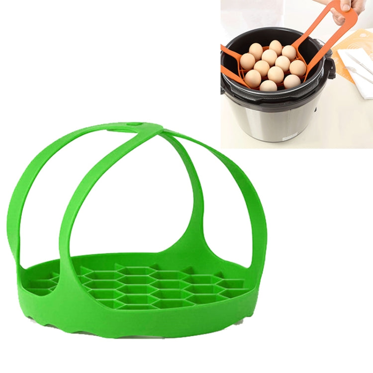 Nồi hấp trứng silicone Giỏ hấp silicone, 8 inch, 6.5 inch