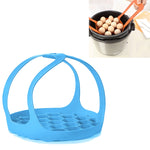 Nồi hấp trứng silicone Giỏ hấp silicone, 8 inch, 6.5 inch