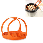 Nồi hấp trứng silicone Giỏ hấp silicone, 8 inch, 6.5 inch