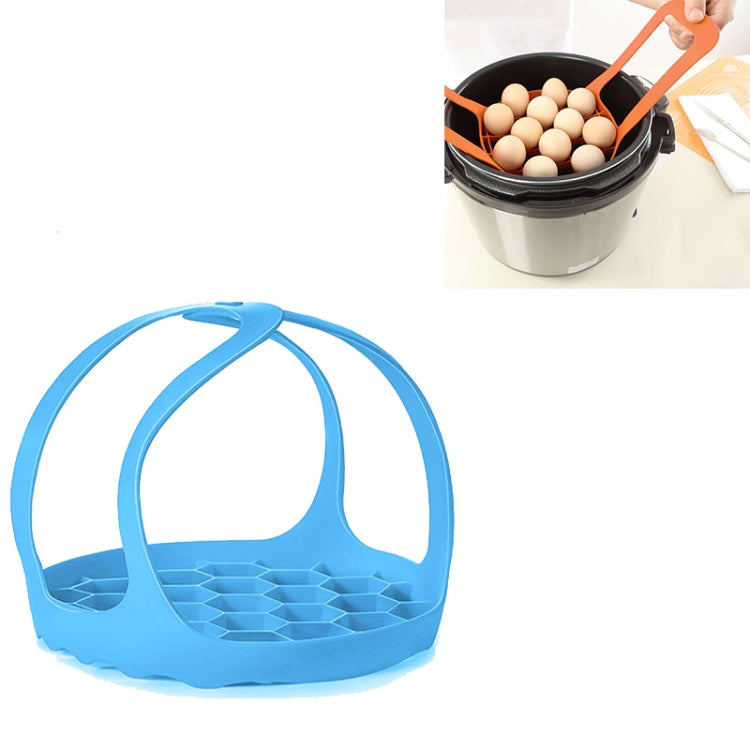 Nồi hấp trứng silicone Giỏ hấp silicone, 8 inch, 6.5 inch