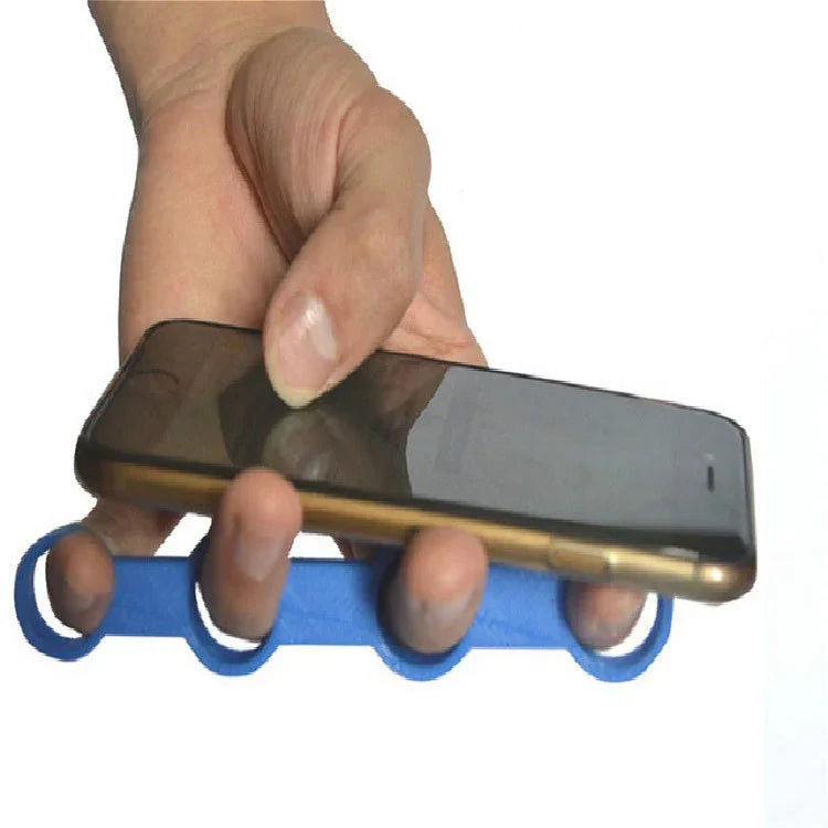Guitar Finger Expansion Finger Force Device Piano Span Practice Finger Sleeve, Medium, Large