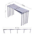 Giá lưu trữ kéo ra LsCook, giá hấp gấp gọn đa năng nhà bếp, giá đựng dụng cụ nhà bếp bằng thép không gỉ