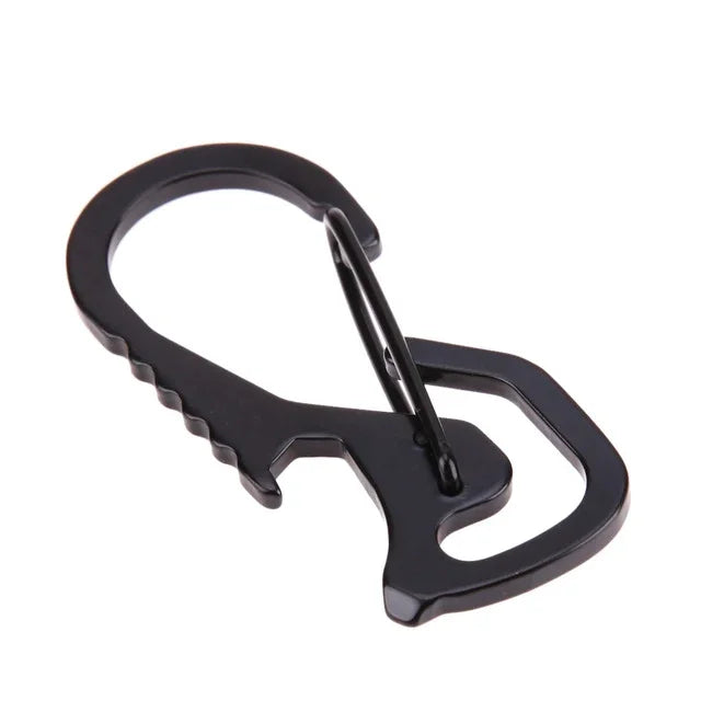 Dụng cụ ngoài trời Móc khóa carabiner, tua vít lục giác, mở nắp chai, vòng móc chìa khóa, phụ kiện leo núi