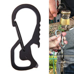 Dụng cụ ngoài trời Móc khóa carabiner, tua vít lục giác, mở nắp chai, vòng móc chìa khóa, phụ kiện leo núi