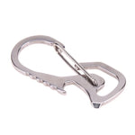 Dụng cụ ngoài trời Móc khóa carabiner, tua vít lục giác, mở nắp chai, vòng móc chìa khóa, phụ kiện leo núi