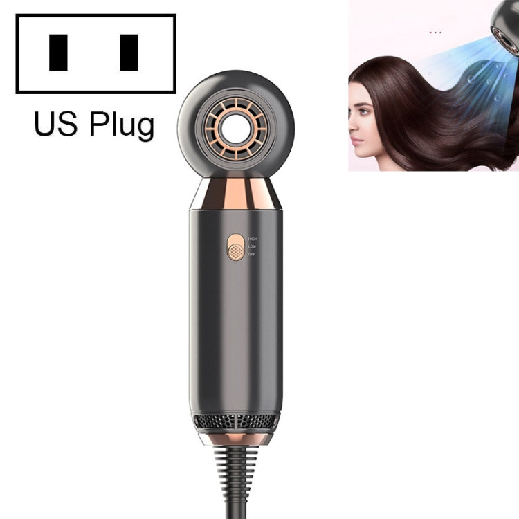 Máy sấy tóc mini không lá Mdjc-806 du lịch gắn tường khách sạn, phích cắm US, EU, UK, AU