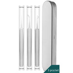 Bộ 5 cái kim nặn mụn bằng thép không gỉ, kẹp mụn, dụng cụ nặn mụn đầu đen 5 trong 1